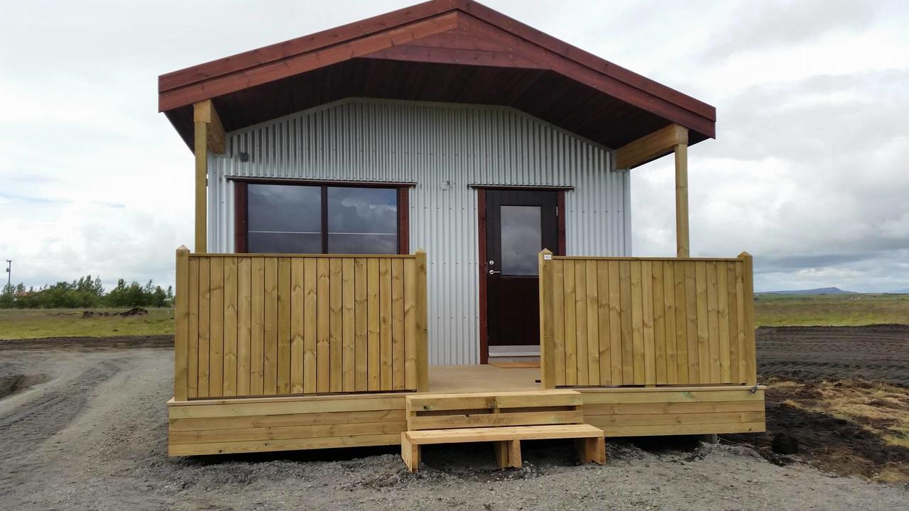 Hekla Cabin 3 Volcano And Glacier View Hella Εξωτερικό φωτογραφία