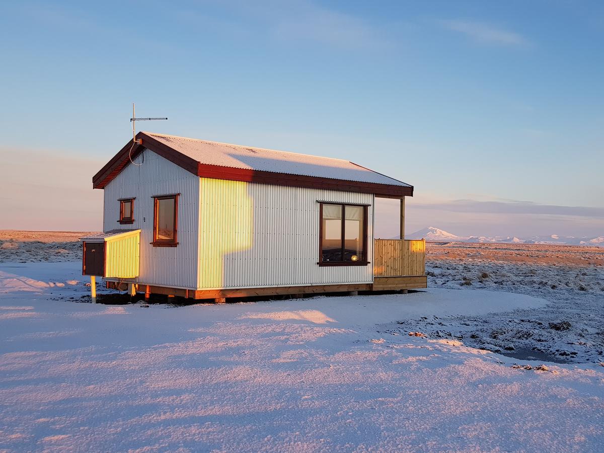Hekla Cabin 3 Volcano And Glacier View Hella Εξωτερικό φωτογραφία