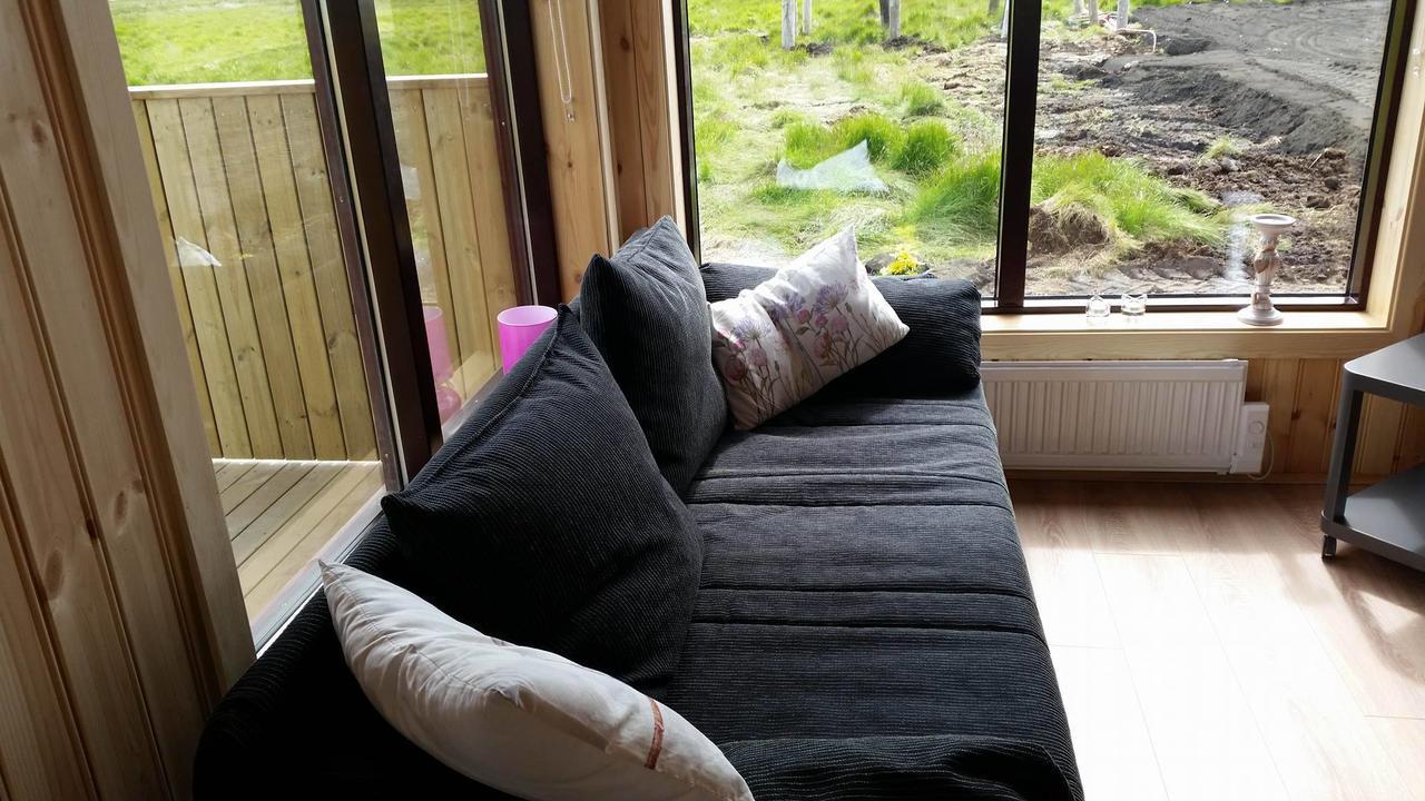 Hekla Cabin 3 Volcano And Glacier View Hella Εξωτερικό φωτογραφία