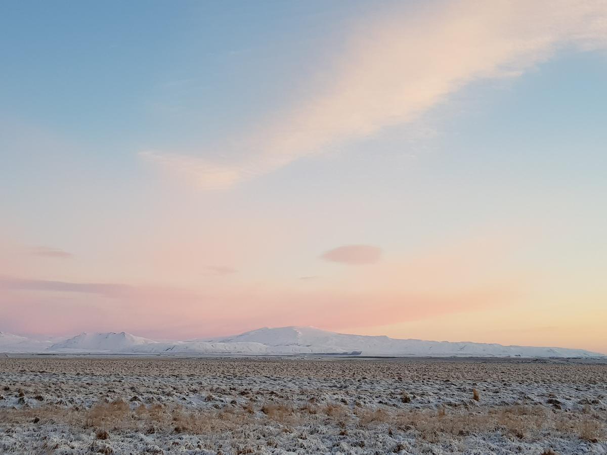 Hekla Cabin 3 Volcano And Glacier View Hella Εξωτερικό φωτογραφία