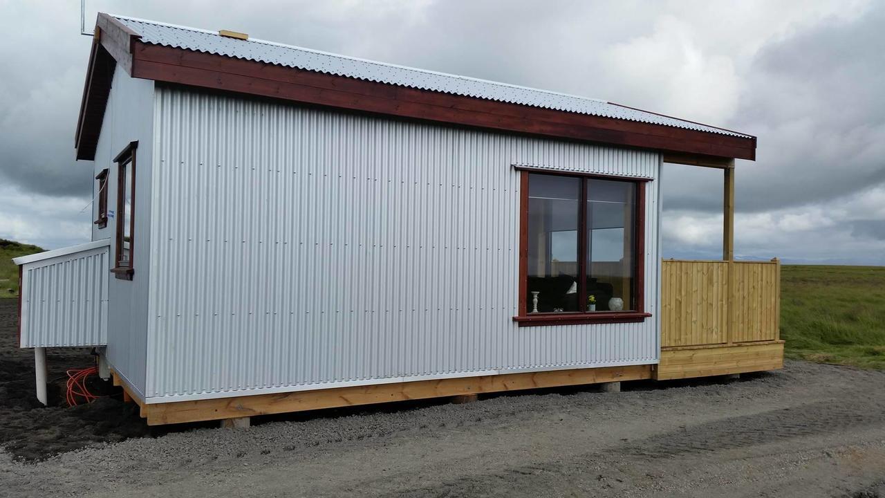 Hekla Cabin 3 Volcano And Glacier View Hella Εξωτερικό φωτογραφία