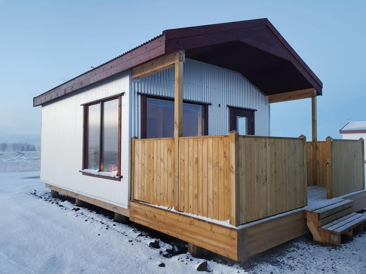 Hekla Cabin 3 Volcano And Glacier View Hella Εξωτερικό φωτογραφία